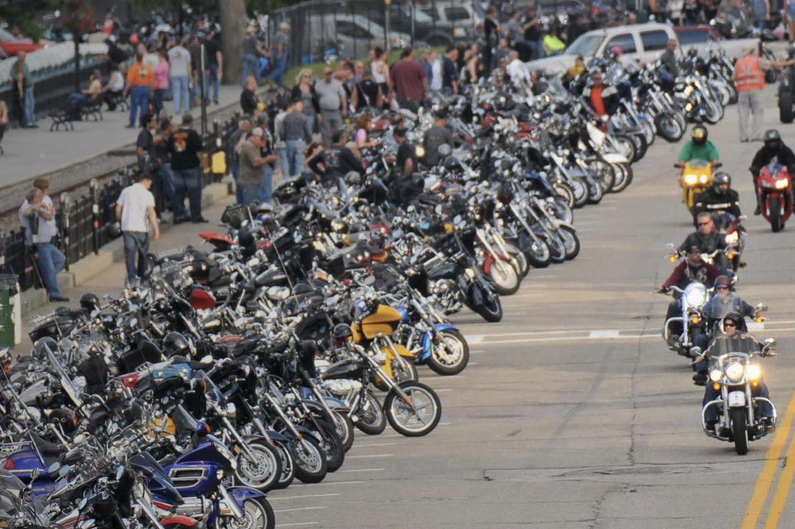 Legendary motorcycle events in America